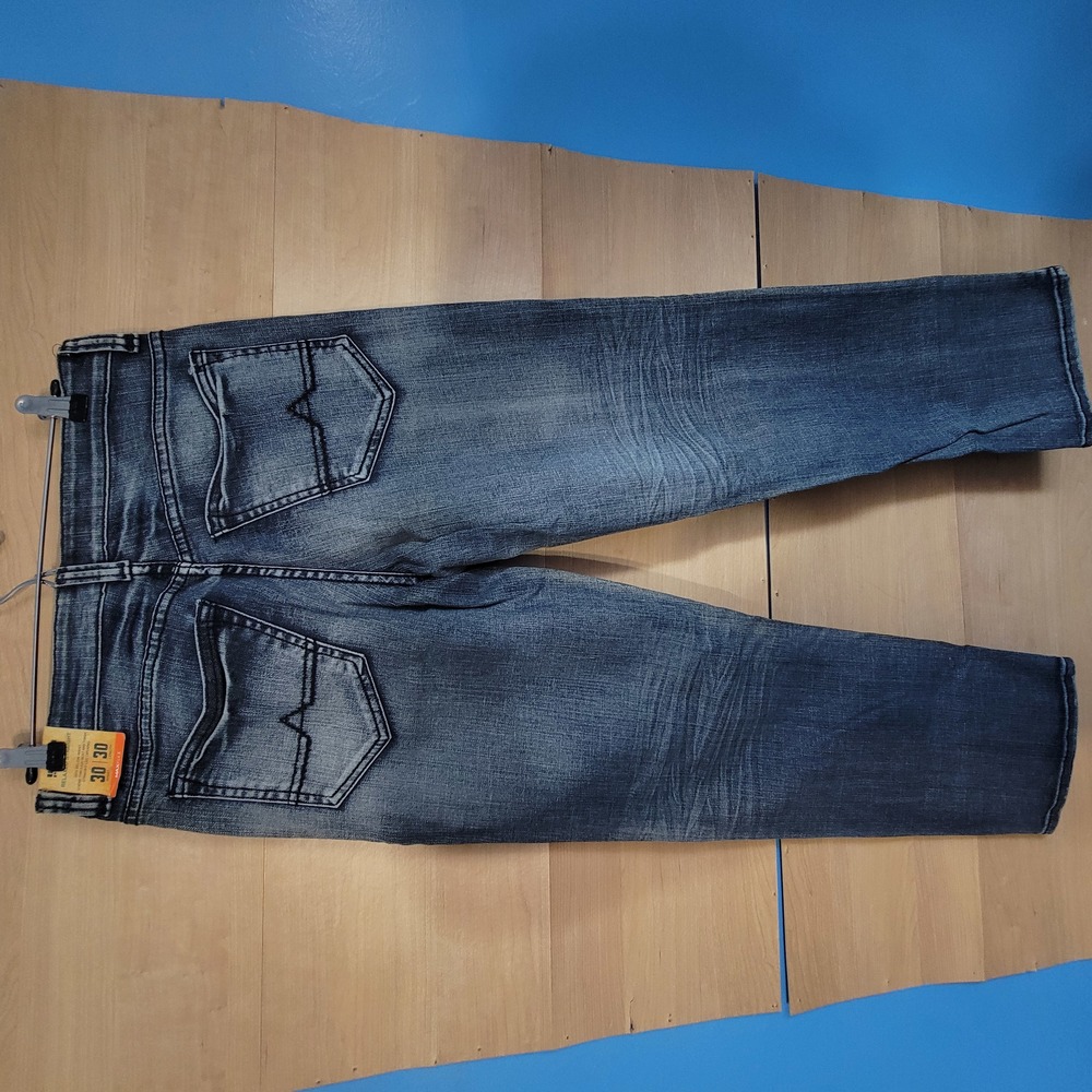 Urban Pipeline| Men | Blue | 30 | Relaxed Straight | Denim | Jeans - Picture 2 of 4